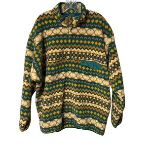 Patagonia Men's Synchilla Snap T Fleece Pullover Sz XL